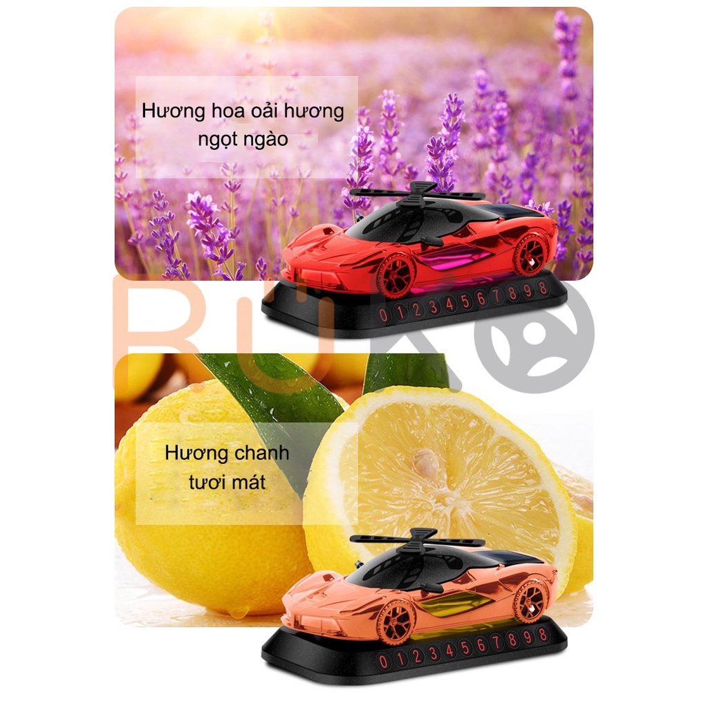 Nước Hoa Ô Tô mẫu xe hơi sang trọng tích hợp 3 tính năng