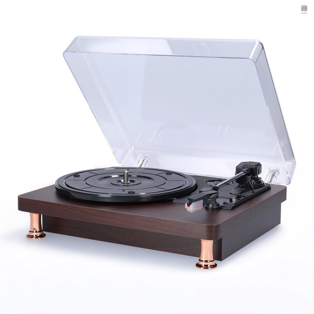 (Giao Hàng Nhanh) Máy Nghe Nhạc Đĩa Than Vinyl Phong Cách Cổ Điển Hoài Niệm Chống Bụi