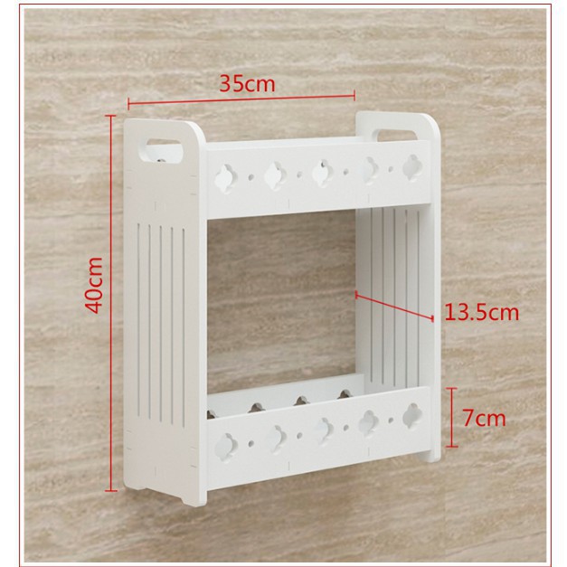 Kệ nhà tắm để mỹ phẩm gọn gàng chống nước chống ẩm mốc - IG278