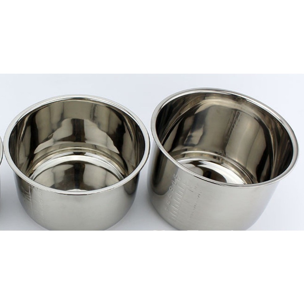 Lòng nồi áp suất Inox dung tích 4 lít, 5 lít, 6 lít