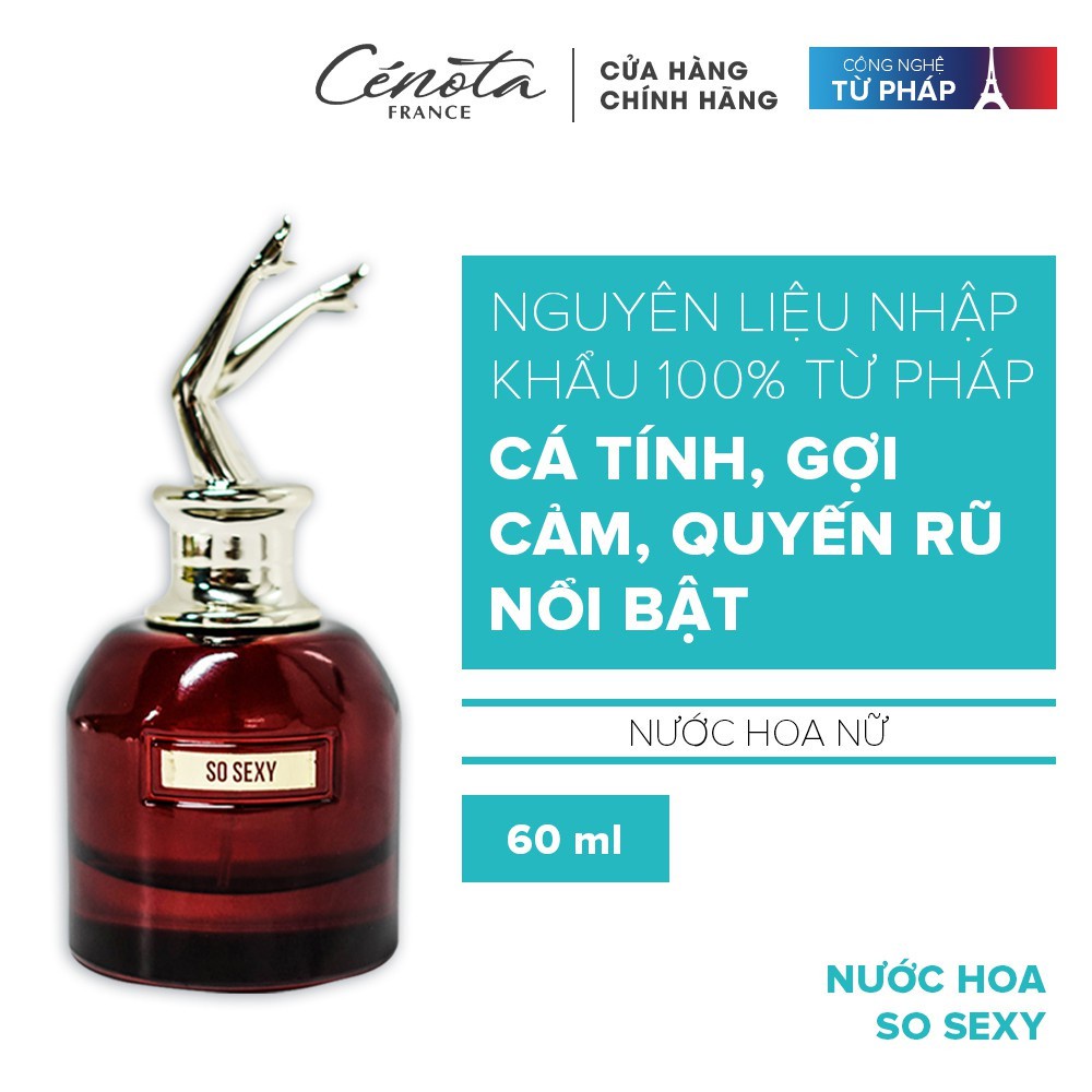 Nước Hoa Nữ Cenota SO SEXY Cá Tính, Gợi Cảm, Quyến Rũ Nổi Bật 60ml