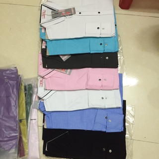 Áo sơ mi nam cổ đứng (big sale nhé 92k)