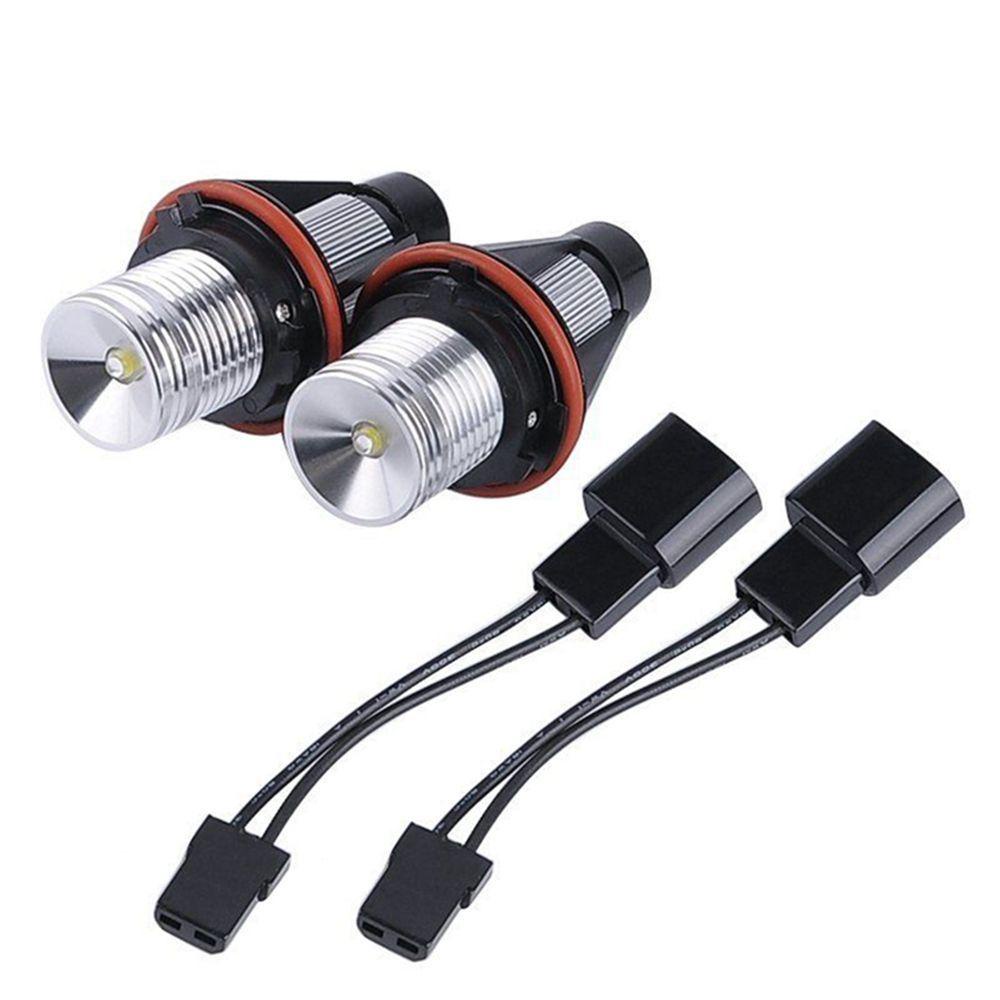 Set 2 Đèn Vòng Halo 5W Ánh Sáng Trắng Dành Cho Xe Ô Tô BMW E39 E53 E60