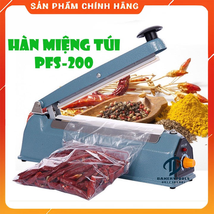 Máy Hàn Miệng Túi  Ép Nhiệt, Máy Hàn Miệng Túi Ni Lông PFS-200