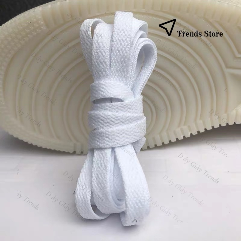 Sale Sốc Dây Giày Đen Trắng Thay Thế Nike