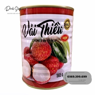 Vải ngâm đường Clubfood lon sơn 565gr