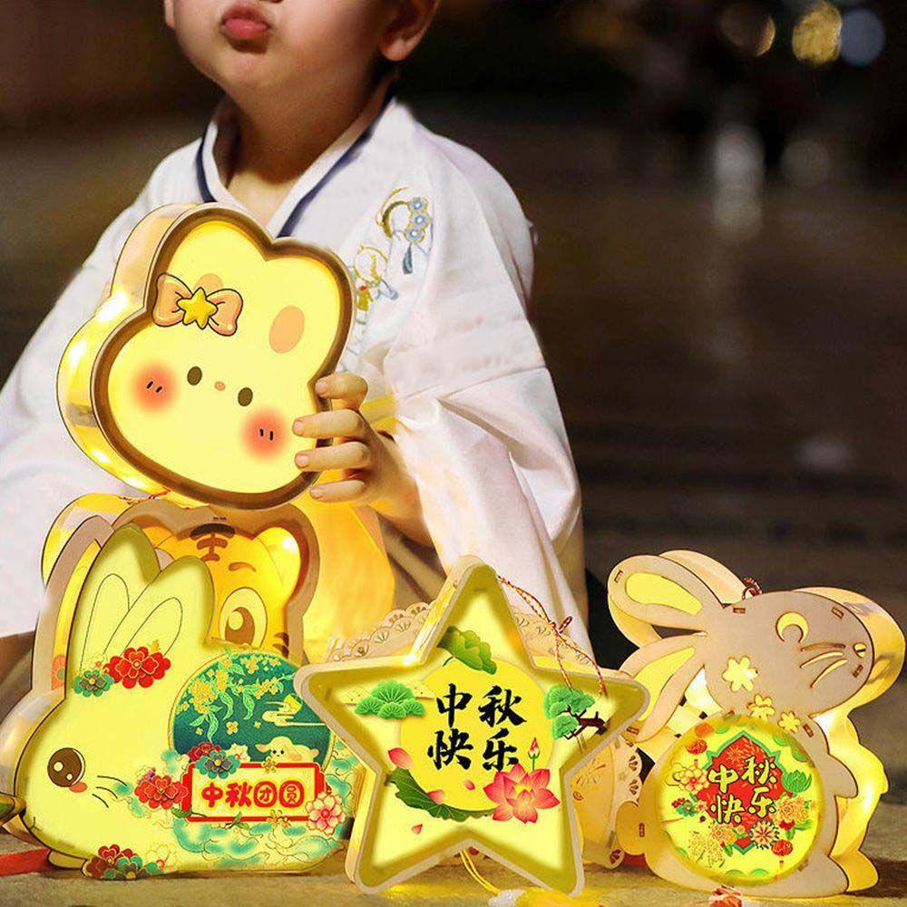 Đèn Lồng Tua Rua Hình Thỏ / Ngôi Sao / Ngôi Sao Phong Cách Trung Hoa