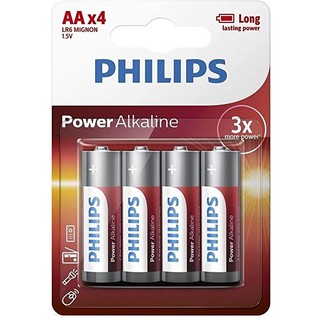 Bộ 4 Pin AA Power Alkaline Philips LR6P2B 97