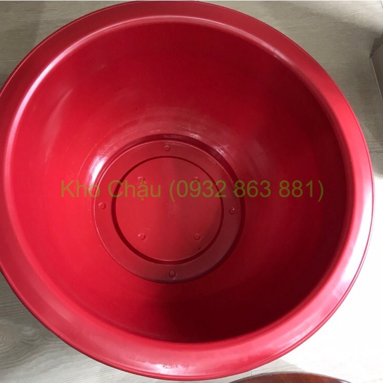 Combo 2 Chậu Nhựa KHÔNG LỖ Chuyên Trồng Sen, Thủy Canh, Thủy Sinh