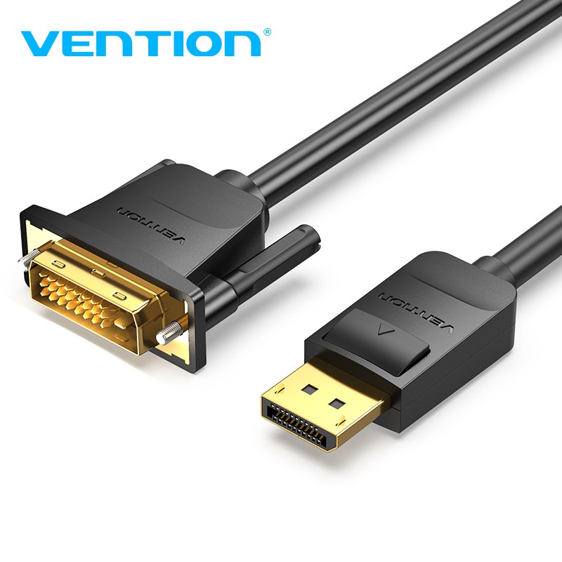 Dây cáp VENTION chuyển đổi từ DisplayPort sang DVI cho màn hình máy chiếu HDTV