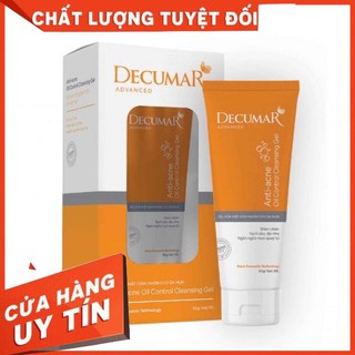 GEL RỬA MẶT GIẢM NHỜN DECUMAR ADVANCED 100G