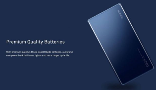 [Mã 252ELSALE hoàn 7% xu đơn 300k] Pin dự phòng sạc siêu nhanh Huawei SuperCharge 40W 12000mah – CP12S