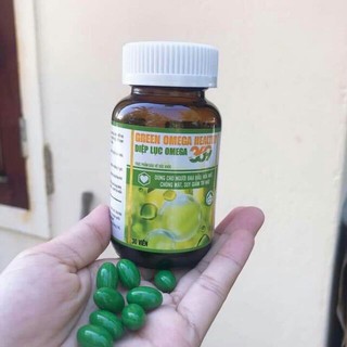 Diệp lục OMEGA 369 Bổ mắt, cải thiện trí nhớ, tốt cho tim mạch