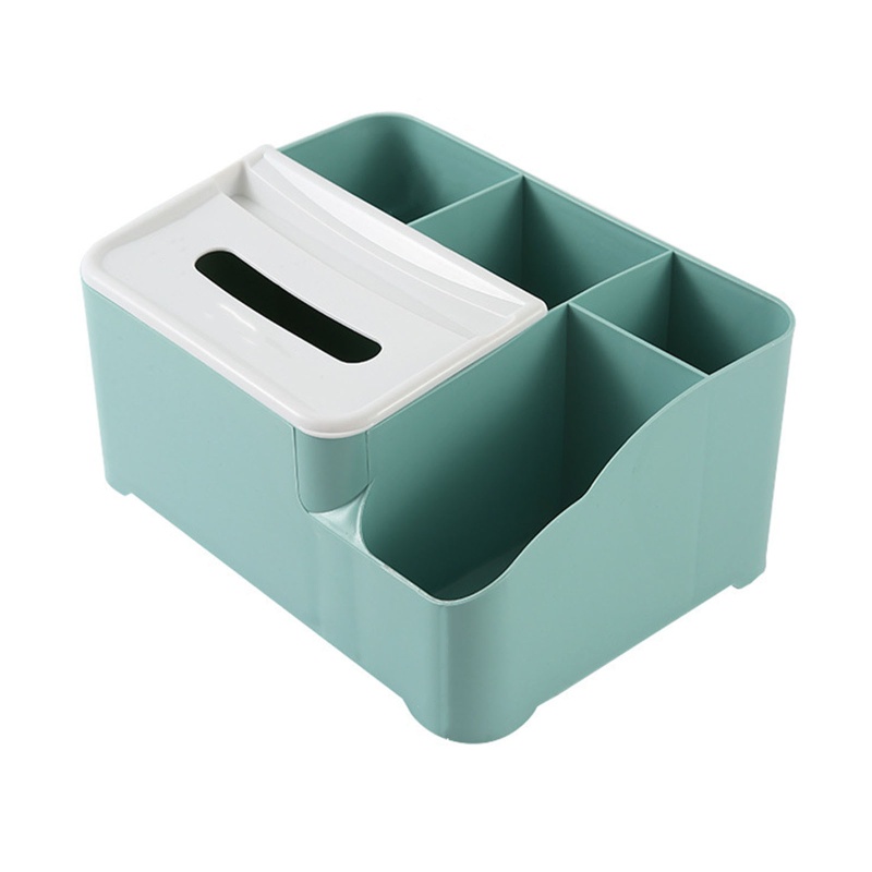 Hộp Đựng Khăn Giấy / Điều Khiển Từ Xa / Điện Thoại Bằng Nhựa Có Nắp Đậ