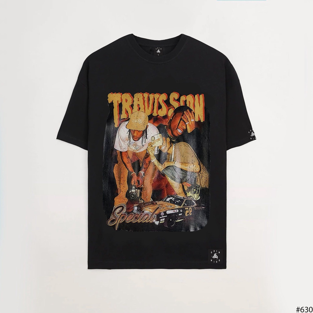 Áo Thun Oversize Goosebumps , áo phông cotton nam nữ unisex, ODIN CLOTHING