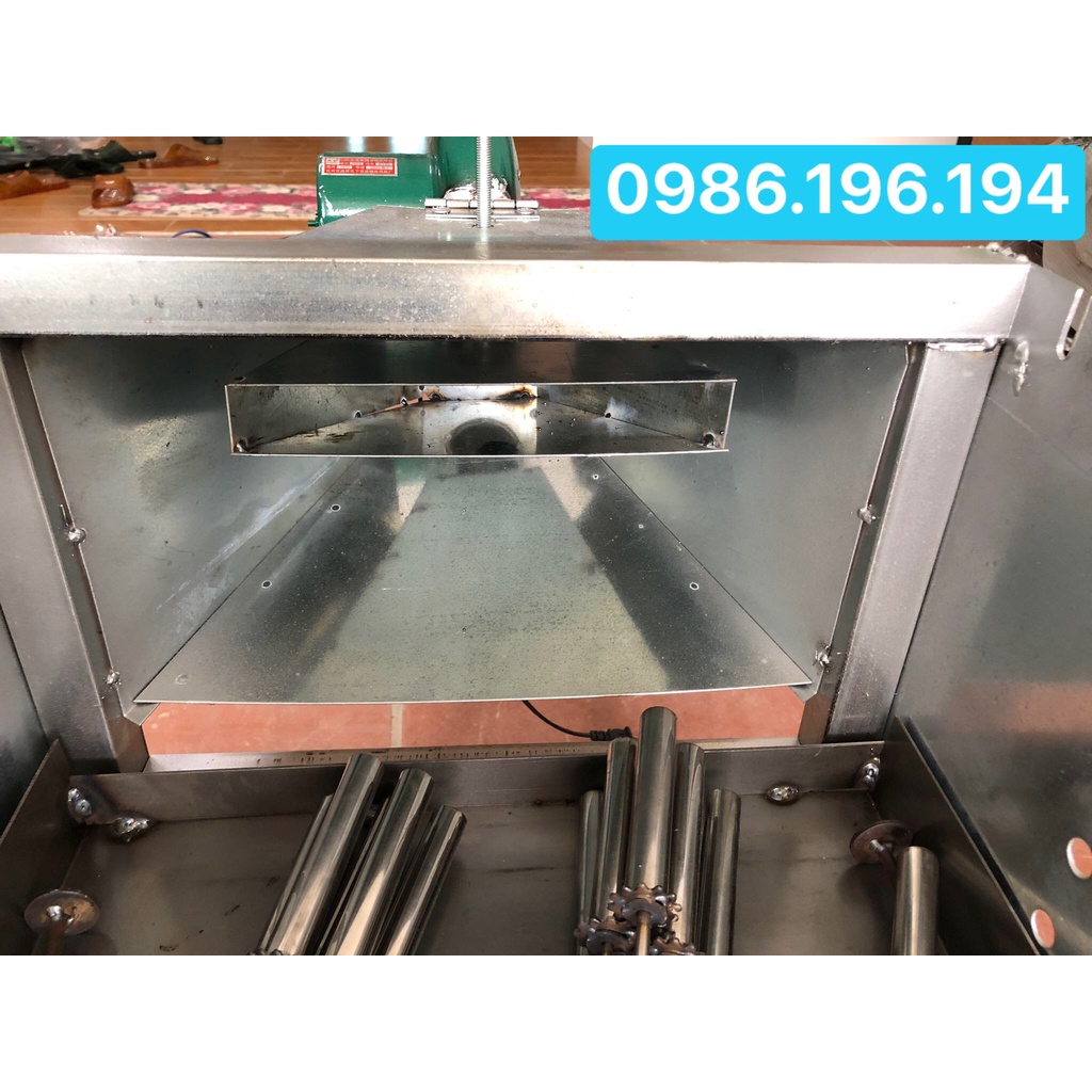 Bầu quạt thổi lò lắp cho tất cả Máy nướng thịt, chả, gà vịt quay tự động mini gia đình