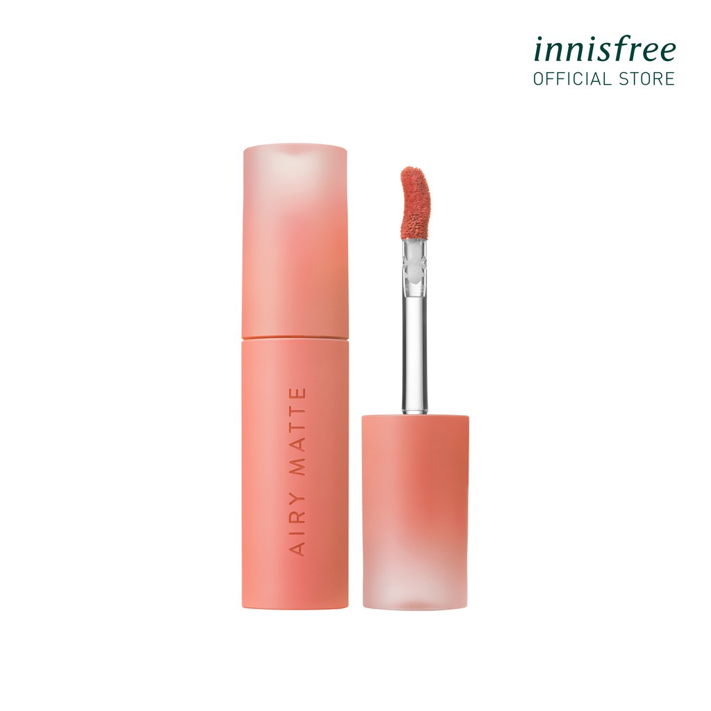 [Mã COSIF03 giảm 10% đơn 400K] Son tint dạng lì siêu nhẹ môi innisfree Airy Matte Tint 3.8g