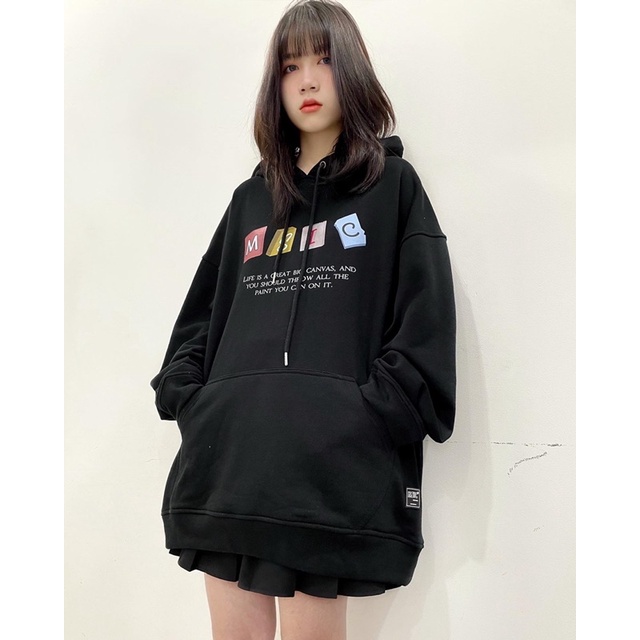 Áo Khoác MOM SAYS I'M COOL- Hoodie - Local Brand Unisex- CANVA- ĐEN