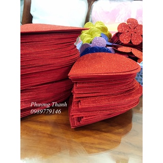 Cánh hoa hồng khổng lồ cắt sẵn bằng xốp nhũ kim tuyến