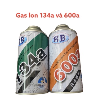 Gas lon cho tủ lạnh 134a và 600a