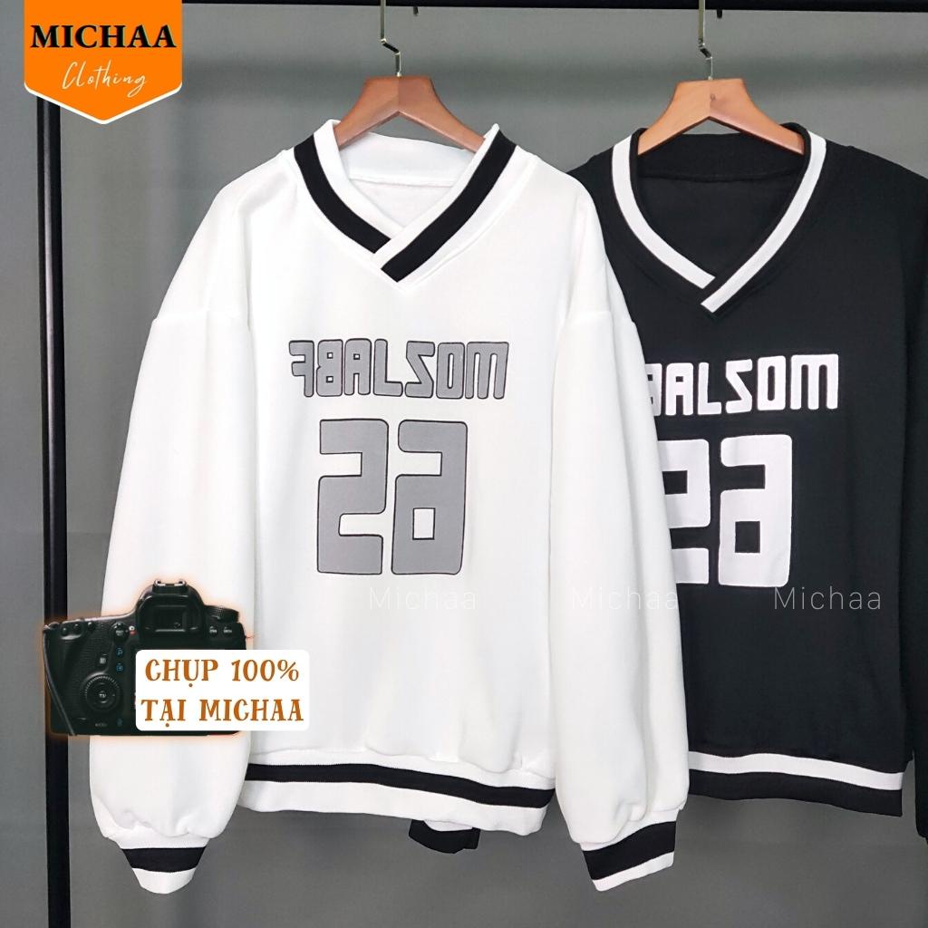 Áo Sweater Nỉ MOZ LABF Nam Nữ Form Bomber Hình In, Áo khoác nỉ mặc đẹp - MICHAA