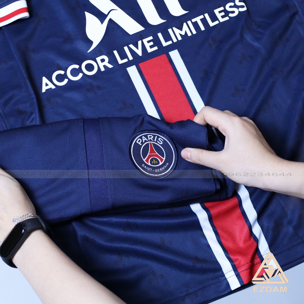 Áo Bóng Đá CLB PARIS SAINT 2022  GERMAIN/ PSG , ÁO ĐÁ BANH ĐẸP ĐÀM SPORT 3