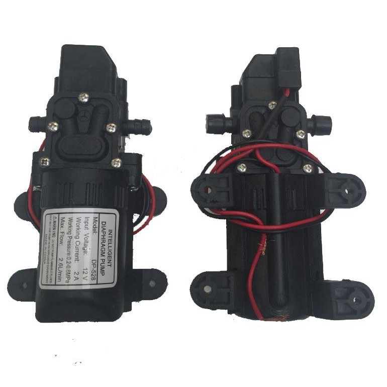 Máy Bơm Nước Mini 12v Áp Lực Cao - Bơm Tăng Áp Mini 12v 2020
