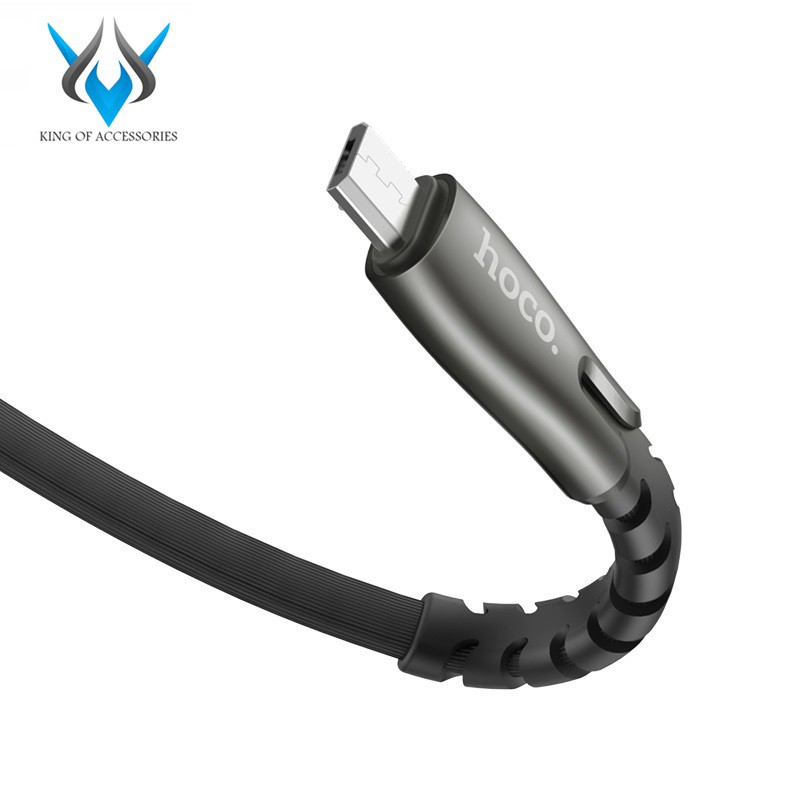 Cáp sạc nhanh và truyền dữ liệu Hoco U58 Core cổng microUSB hỗ trợ QC3.0, max 2.4A, dài 1.2M