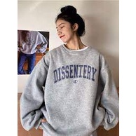 Áo Nỉ Sweater  Nam Nữ DIssentery chất nỉ dày dặn siêu dày ,siêu ấm có size