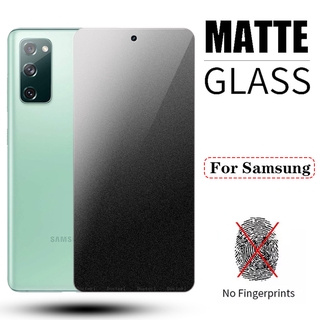 Kính Cường Lực Mặt Nhám Chống Dấu Vân Tay Cho Samsung Galaxy ss S21 S20 FE Note 10 Lite 4G 5G