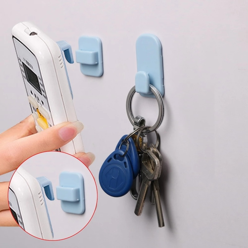 Set 2 Móc Treo Điều Khiển Từ Xa Dán Tường Tiện Lợi