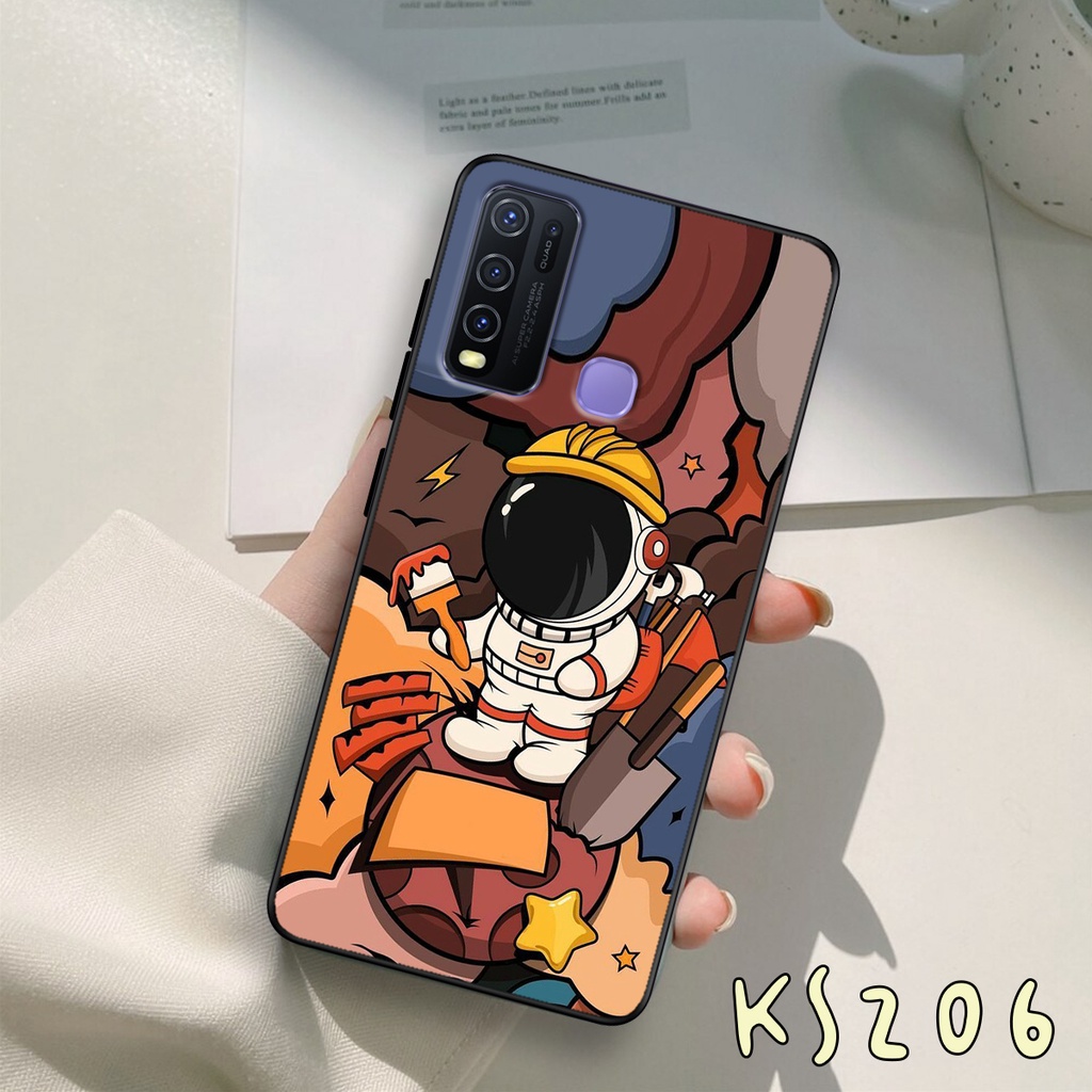 Ốp lưng Vivo Y55 5G - Y75 5G - Ốp lưng vivo in hình Phi hành gia cực hot
