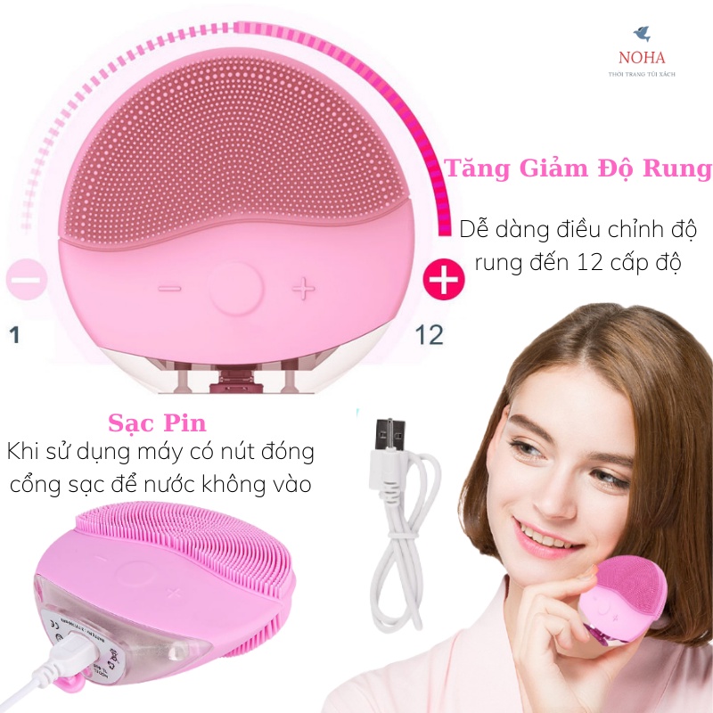 Máy rửa mặt cao cấp Ultrasonic Facial Cleaner TL806