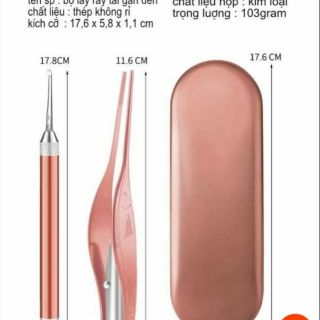Dụng cụ lấy ráy tai có đèn