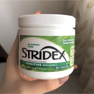Tẩy tế bào da chết giảm mụn dạng pad stridex