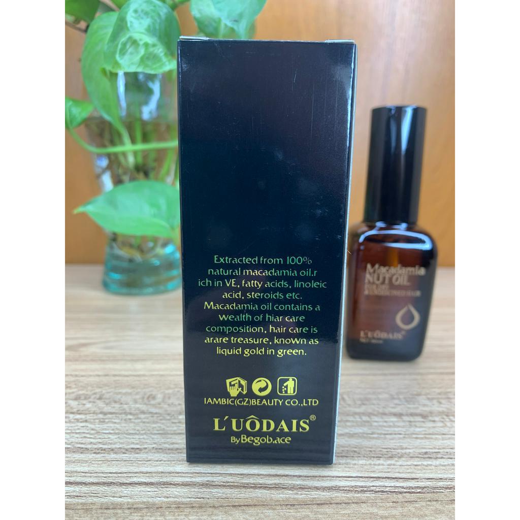TINH DẦU DƯỠNG TÓC MACADAMIA NUT OIL PHỤC HỒI TÓC HƯ TỔN 50ml