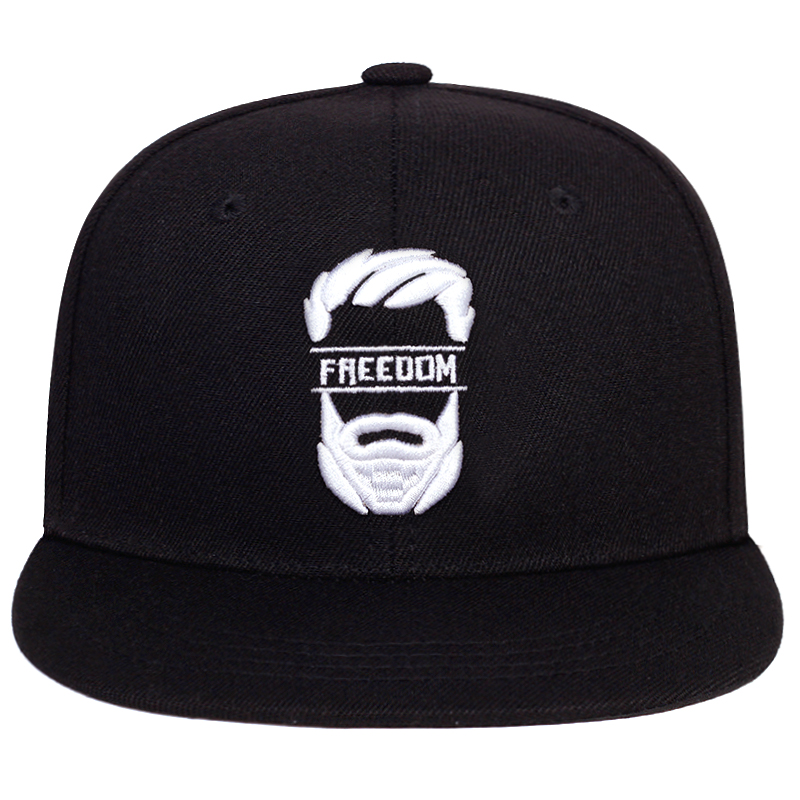 Mũ lưỡi trai thêu chữ phong cách hip hop thời trang cho nam và nữ