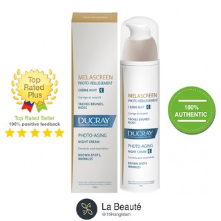 Kem dưỡng trắng da ban đêm - Ducray Melascreen Photo Aging Night Cream