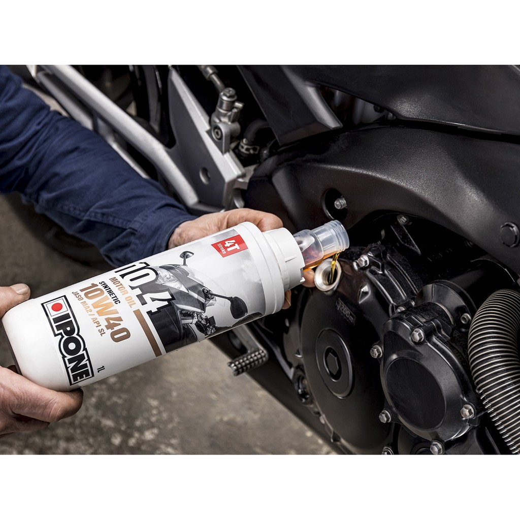 Nhớt xe máy 4T Ipone 10.4 10W-40 (1L)