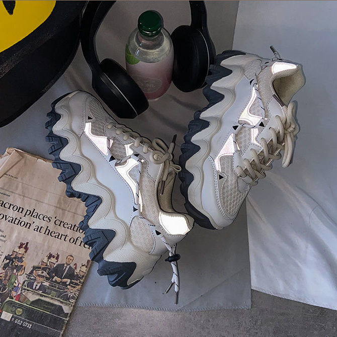 [Mã FAGREEN245 giảm 10% tối đa 30K đơn 99K] Giày Sneaker Phong Cách Hồng Kông Thiết Kế Thời Trang Năng Động 002 | BigBuy360 - bigbuy360.vn