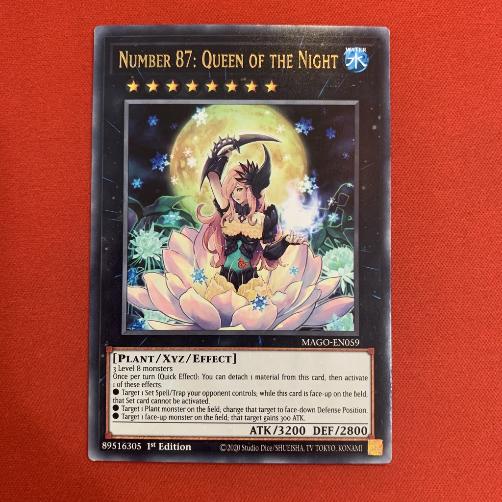 [EN][Thẻ Bài Yugioh Chính Hãng] Number 87: Queen Of The Night