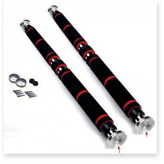 Xà Đơn Treo Tường Gắn Cửa Đa Năng Dễ Điều Chỉnh 60-100cm, 80-130cm