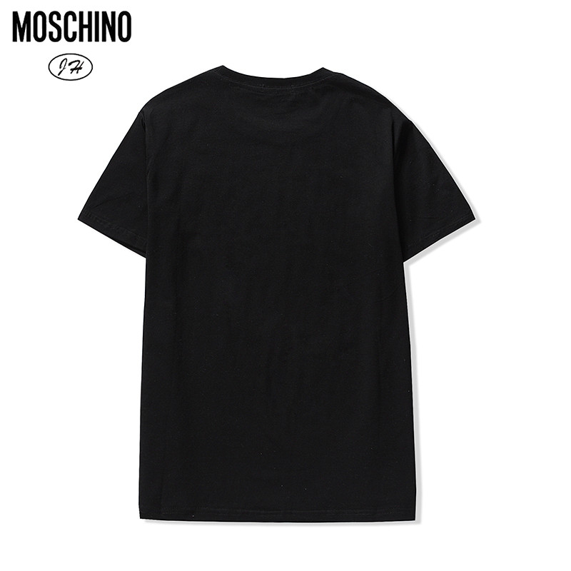 Mos chino Couples Cotton T-Shirts US Dollar Bear Digital Direct Injection Short Sleeve Tops Casual Sports T Shirt Men Women