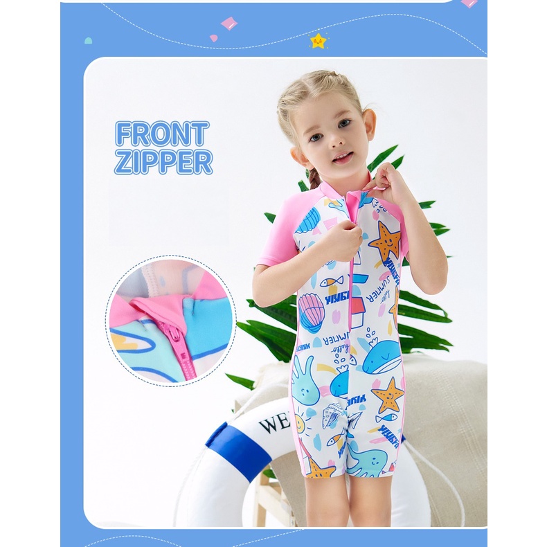 Áo bơi chống nắng cho bé từ 11-20kg Yingfa Y0556