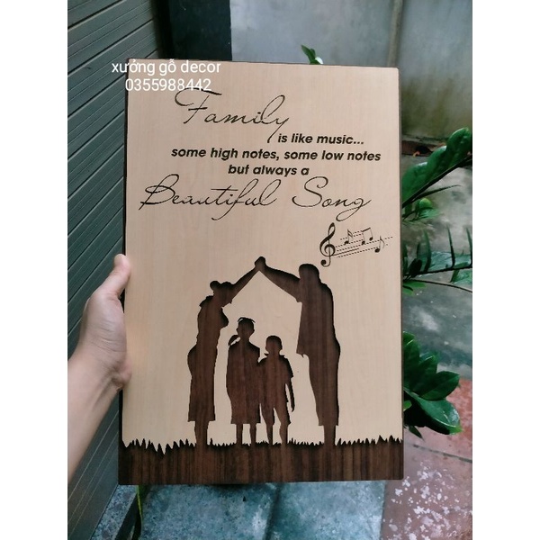 Tranh Treo Tường Câu Nói Hay Về Gia Đình Trang Trí Nhà Cửa, Decor Nội Thất Giá Rẻ