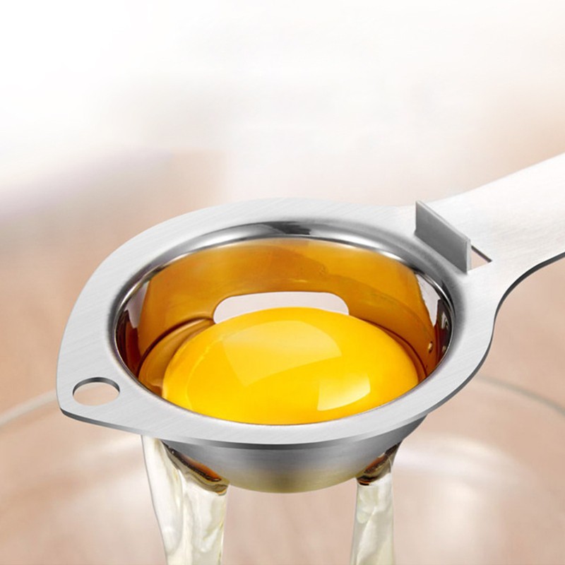 Dụng cụ tách lòng đỏ trứng bằng thép không gỉ