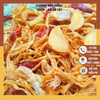 500GRAM KHÔ GÀ BƠ TỎI THƠM NGON LOẠI