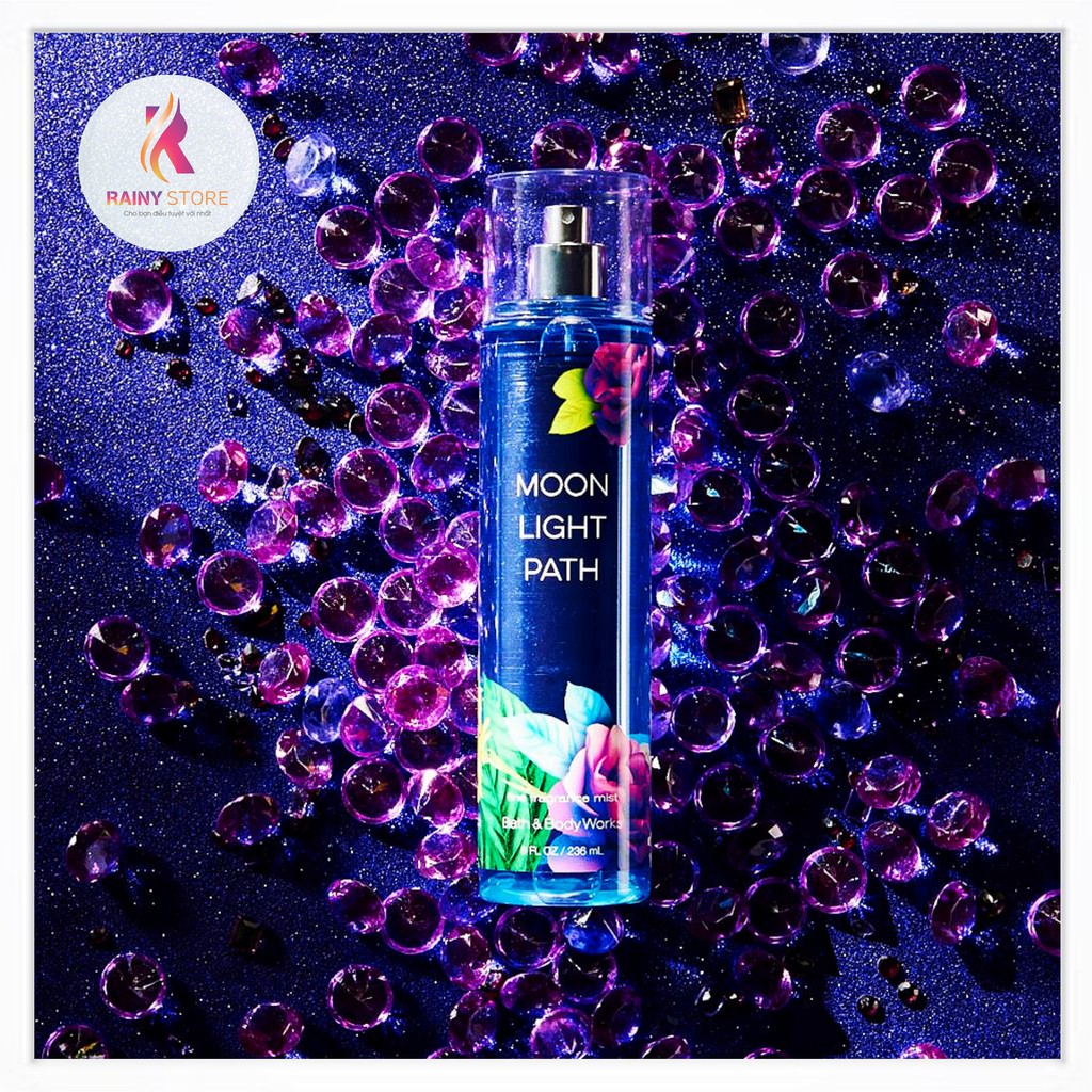 Xịt thơm toàn thân Bath & Body Works Moonlight Path 236ml | Thế Giới Skin Care
