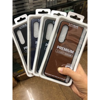 Ốp lưng samsung galaxy fold 3 dạng da sần cao cấp siêu sang premium case