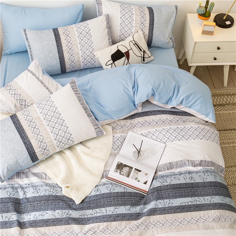 ★ Bộ chăn ga cotton Tici Hàn Quốc cao cấp ★ Kích thước và màu sắc đa dạng / nhẹ và thoáng khí / bền